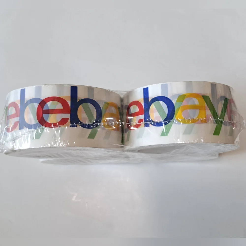 eBay Branded Shipping Packaging Tape 4 Rolls
